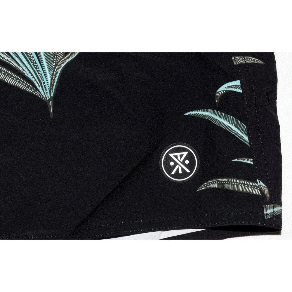 ROARK The “Boatman” Board Shorts Cordura RB344 Swim Trunks Mens Size 32 Tropical